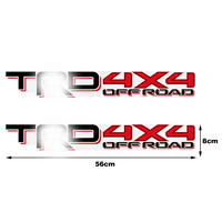 1 Paire d'autocollants graphiques tout-terrain 4x4 pour carrosserie de voiture, porte latérale, accessoires extérieurs, autocollant en vinyle pour pick-up