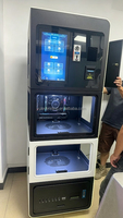 Máquina expendedora de limpieza de cascos, máquina de lavado de cascos operada con monedas, máquina expendedora de cascos para motocicletas