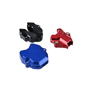 ขายึดข้างมอเตอร์ไซค์แบบ CNC สีแดง อะลูมิเนียม ชิ้นส่วนสั่งทำพิเศษเพื่อการปรับปรุงและอัปเกรด - Product Image 4
