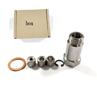 Espaciador de escape M18x1.5 de fuente directa y personalizado - Eliminador de CEL de profundidad ajustable, 45 mm de longitud, muestra en 7-10 días, OEM/ODM