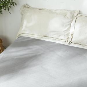 健康的な睡眠 シルバーコットン グラウンディング導電性ベッドシーツ フラットシーツ フルサイズ 130 X 200 CM - Product Image 4
