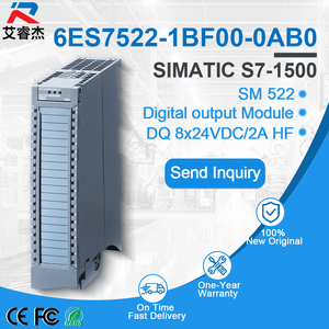 โมดูลเอาต์พุตดิจิตอล Siemens 6ES7522-1BF00-0AB0 DQ 8x24V DC/2A HF สำหรับ S7-1500 มีสินค้าในสต็อก - Product Image 1