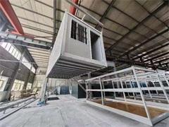 Unidad de Vivienda Móvil Prefabricada Modular con Estructura de Acero Galvanizado, Casa Contenedor Plegable con Panel Sándwich - Product Image 2