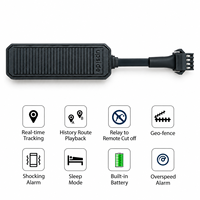 Traceur GPS de véhicule ST02 de bonne qualité, dispositif de suivi en temps réel pour voiture, moto, vélo, coupure à distance du moteur, application plateforme gratuite