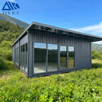 Maison conteneur préfabriquée portable sur mesure de 20 pieds, en kit, pour usage résidentiel ou bureautique, maisons modulaires en kit