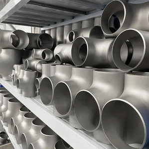 Accesorio de Tubería de Acero Inoxidable 304/316 Estándar DIN, Conexión en T Igual/Reductora, Soldadura a Tope, Superficie Pulida, Resistente a la Corrosión - Product Image 4