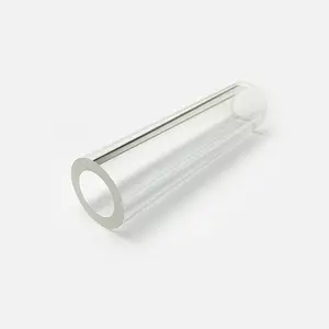 Tubi di vetro al quarzo trasparente di alta qualità di varie dimensioni