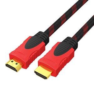 สาย HDMI สีแดงและสีดำ ความละเอียดสูง 1.5 เมตร สำหรับจอคอมพิวเตอร์ทีวี - Product Image 1