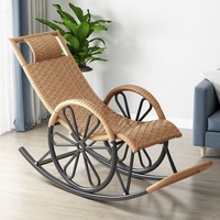 Chaise berçante extérieure canapé paresseux maison d'été chaise berçante salon chaise de loisirs pour adultes