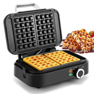 Thiết Bị Nhà Bếp Thiết Bị Waffle Sắt Điện Óc Chó Bánh Nhà Sản Xuất Tự Động 12 Lỗ Nuts Nhà Sản Xuất apera Xúc Xích Cuộn Waffle Nhà Sản Xuất - Product Image 4
