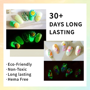 Esmalte de Uñas <span class=keywords><strong>en</strong></span> Gel que Brilla <span class=keywords><strong>en</strong></span> la Oscuridad, Esmaltes UV con Efecto Luminoso, Esmalte de Uñas <span class=keywords><strong>en</strong></span> Gel al por Mayor, Organizador a Granel, Suministros para Salón de Uñas - Product Image 6