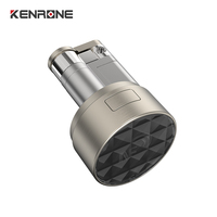 KENRONE Serratura a Cilindro Euro NFC Senza Batteria, Sblocco Mobile NFC con App, Autorizzazione Remota per Porte Standard Europee