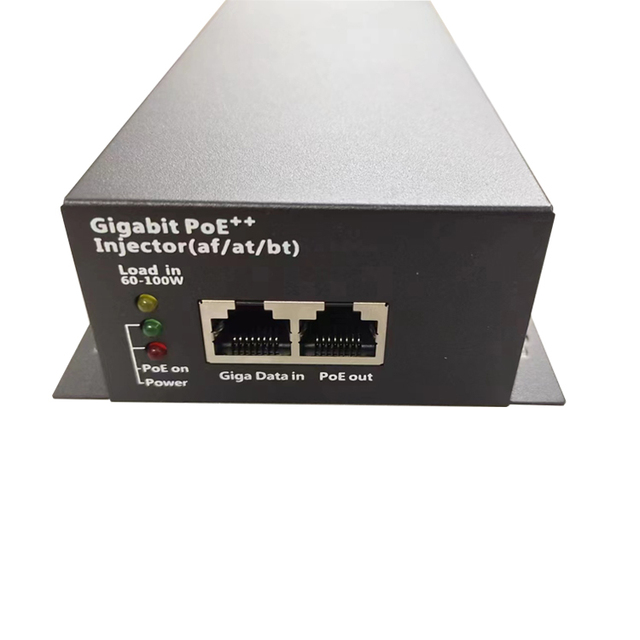 10/100/1000M 48V 802.3AF 802.3AT 802.3BT Gigabit 90W POE Injector