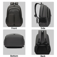 Sac à dos de voyage sportif imperméable personnalisé T607 20 pouces, sac à dos pour étudiants, sac à dos pour ordinateur portable, sac à dos pour les trajets quotidiens, sac à dos Oxford pour affaires
