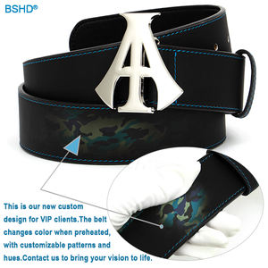 西洋カスタムステンレス鋼亜鉛合金真鍮3Dベルトバックルカスタマイズロゴメタルレディース女性カウボーイベルトバックル男性用 - Product Image 3