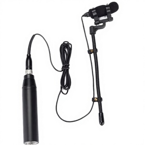 Microphone à condensateur IM81 avec alimentation fantôme 48V, connecteur XLR filaire pour saxophone, violon, guitare - Réduction du bruit, design léger - Product Image 3