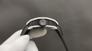 A 26-year New Best-selling Luxury <b>Skeletonized</b> White Carbon Fiber Top-quality Tourbillon <b>Automatic</b> Mechanical <b>Watch</b> for Men - Product Image 4