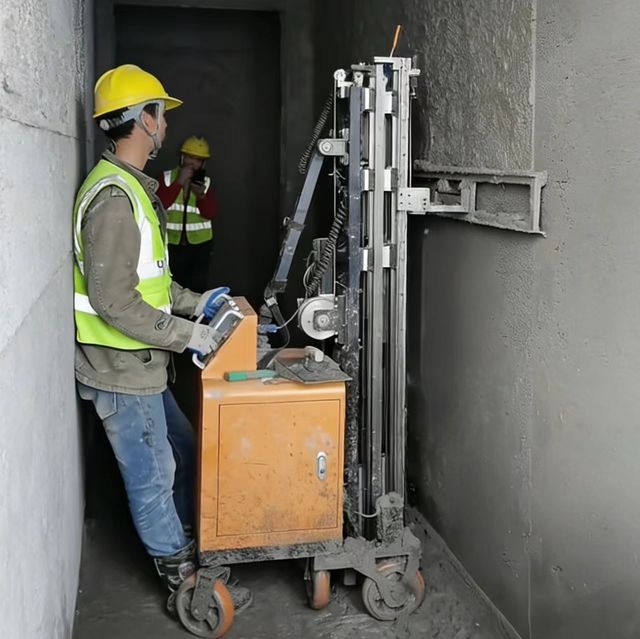 Easy to Operate Automatic Plastering Machine Spraying Machine Wall Plastering Plaster Spray Machine for Construction