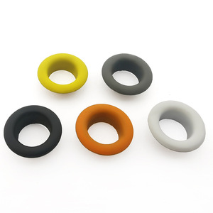 Attaches à œillets en caoutchouc peintes à l'air comprimé sont disponibles en stock. Nous proposons des rivets mats multicolores, des attaches à effet peau de poulet. - Product Image 5
