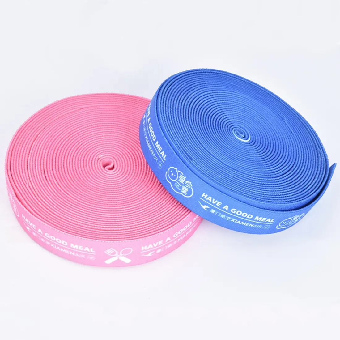 TEHONG Source Factory Mono filament 4t Farbverlauf Höhen arbeit 1,5 cm Nylon Custom Jacquard Gurtband für Tasche