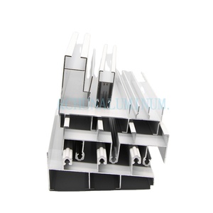 Puertas y Ventanas Corredizas de Aluminio Color Roble Caoba P65 P92, Perfiles de Aluminio para Ventanas Corredizas para República Dominicana - Product Image 5