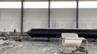 Airbag gonflable en caoutchouc marin pour l'accostage des remorqueurs de chantier naval