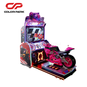 Công viên đầy màu sắc mới tùy chỉnh chất lượng cao xe máy <span class=keywords><strong>Arcade</strong></span> Máy trò chơi xe máy hoạt động bằng tiền xu cho trung tâm trò chơi - Product Image 5