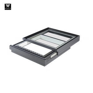 Système de toit coulissant automatique en aluminium de haute qualité résistant aux intempéries, trapes d'accès au toit coulissantes électriques ignifuges pour maisons - Product Image 6