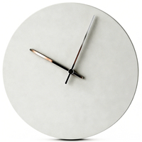 Jam Dinding Analog Quartz Dekoratif Bingkai Logam Rustic Minimalis Gerakan Jarum Senyap Finishing Antik untuk Ruang Tamu
