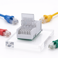 Module réseau K&R K&R-8531 blanc Cat5E avec module informatique Micro RJ45 en bronze étain-phosphore PC/QSn6.5-0.1 - Approvisionnement direct usine