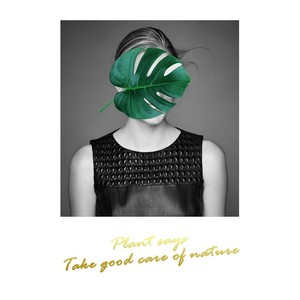 Hot Bán Nổi Tiếng Trừu Tượng Phụ Nữ Khỏa Thân Elk Gạc Và Lá Bức Tranh Nghệ Thuật Cho Phòng Khách Trang Trí Khung Gỗ - Product Image 3