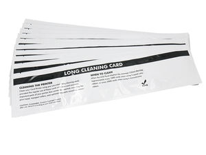 Kit de nettoyage pour imprimante Zebra <span class=keywords><strong>P120i</strong></span>, contenant 50 cartes de nettoyage longues en forme de T de 320 mm - Product Image 2