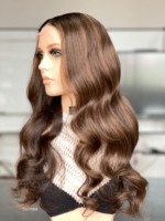 Perruque Lace Front HD 13x5 en Cheveux Humains SHY, Dentelle Pré-coupée, Sans Colle, Prête à Porter, Vente en Gros