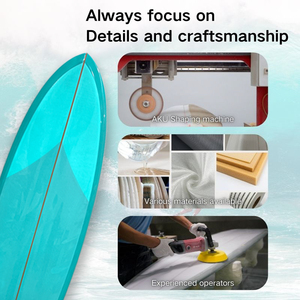 Suministro Directo de Fábrica: Tabla de Surf Clásica de 5'6'' a 6'2'' con Configuración de Doble Aleta para Pequeñas Olas, Modelo Fishboard_01, Tela de Fibra de Vidrio - Product Image 5