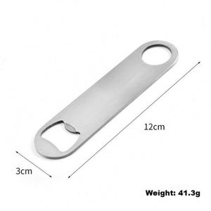 Promotional <b>Gifts</b> Custom Stainless Steel Bottle Opener With Logo for Client Giveaways Tradeshows - Product Image 4