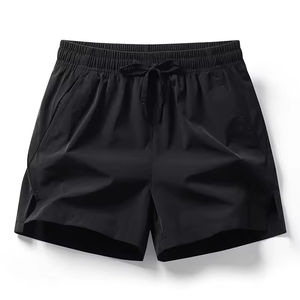 Polyester recyclé Shorts de plage hommes nouveau été en plein air Fitness lâche Shorts de sport glace soie séchage rapide pantalons de plage trois pantalons - Product Image 4