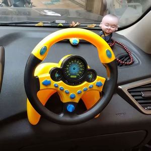 Volant de jeu interactif électrique pour enfants, simulateur de conduite, jouet pour enfants, volant de voiture, jouet volant - Product Image 4