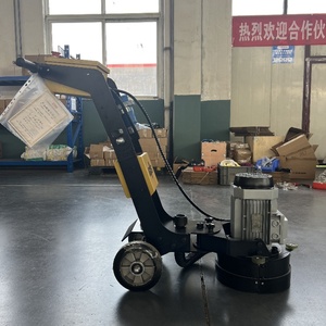 Cfs Nhà Máy Bán Hàng Trực Tiếp 220V/380V 280Mm 85Kg Nhỏ Ba Đầu Động Cơ Động Cơ Sàn Bê Tông Cắt Tỉa Máy Ướt Khô Epoxy - Product Image 3