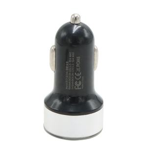 Chargeur de voiture 120W charge rapide 2 ports USB adaptateur pour <span class=keywords><strong>IPhone</strong></span> Samsung Xiaomi chargeurs de charge rapide avec affichage numérique - Product Image 6