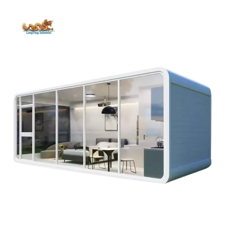Outdoor Star Room Container Outdoor Modular House Apple Cabin Glass Room Space Capsule Mobile Home