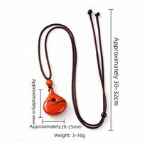 Colliers ajustables en chaîne de corde avec pierres précieuses, pendentifs en pierre en forme de donut avec boucle porte-bonheur torsadée 20mm 25mm