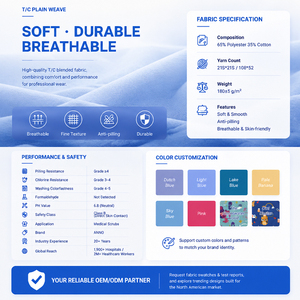 Uno <span class=keywords><strong>scrub</strong></span> <span class=keywords><strong>chirurgico</strong></span> da infermiera ospedaliera più venduto camicie uniformi blu scuro in cotone poliestere <span class=keywords><strong>scrub</strong></span> top donne uomini Spa e denti - Product Image 4