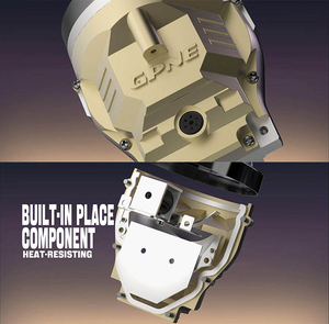 GPNE GF40X 3000K 6000K 4500K Faros <span class=keywords><strong>Antiniebla</strong></span> Tricolor de 3 Pulgadas, Proyectores LED para Automóvil - Product Image 6