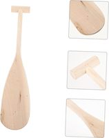 Pagaie de bateau pour enfants, pagaie de canoë en bois légère avec poignée en forme de T pour kayak, sports nautiques, pagaie de canoë en bois pour enfants