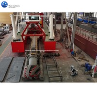Kapal Keruk Hisap 12 inci (2000cbm/jam) dengan Struktur Ponton Modular Pompa dan Mesin Diesel untuk Pengerukan Pasir Sungai
