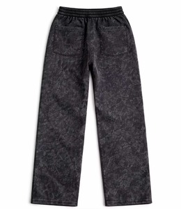Pantalones Deportivos para Hombre con Lavado Ácido, Cintura Elástica, Pierna Ancha, Estilo Vintage, Casual, de Verano, 100% Algodón, Secado Rápido y Transpirables - Product Image 2
