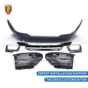 Kit carrosserie de lifting pour Rolls-Royce Ghost Gen1-4, mise à niveau vers Gen5, comprenant <span class=keywords><strong>pare</strong></span>-chocs avant et arrière en PP, ailes en fer, jupes latérales, phares et feux arrière. - Product Image 6