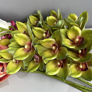 3D仿真花印花高品质家居装饰花婚礼布置窗装饰虹膜花 - Product Image 6