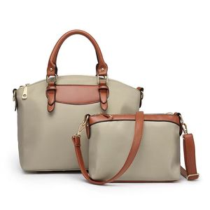 Nuevo Conjunto de Bolsos de Mano Casuales de 2 Piezas con Cierre de Cremallera, Ligeros y de Gran Capacidad para Mujer - Product Image 5