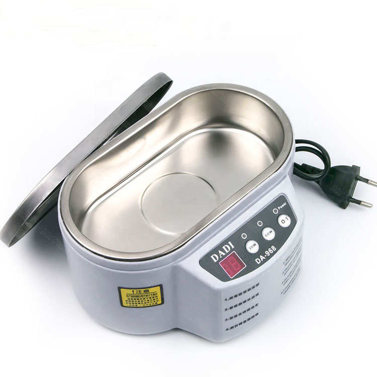 Jóias Ultrasonic Cleaner 600ml Mini Elétrico Portátil produtos de Limpeza Ultra-sônica Para Limpeza De Jóias Óculos Relógios Cabeças Barbeador